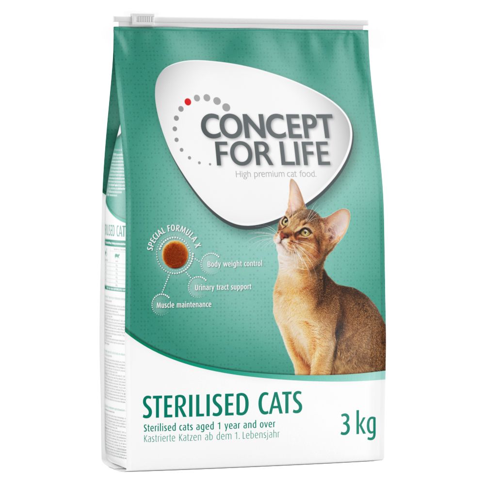 Concept for Life Sterilised Cats - Chicken - Economy Pack: 2 x 10kg