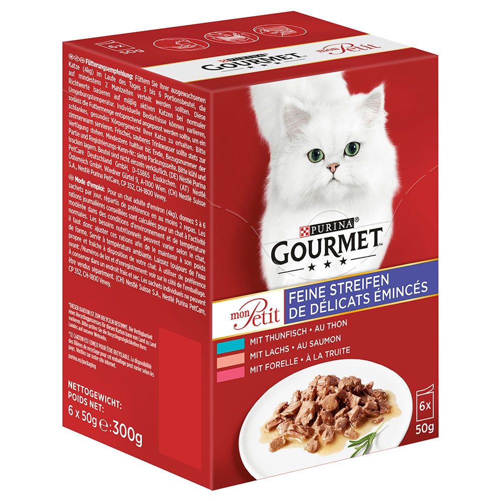 Gourmet Mon Petit - 6 x 50g Poultry