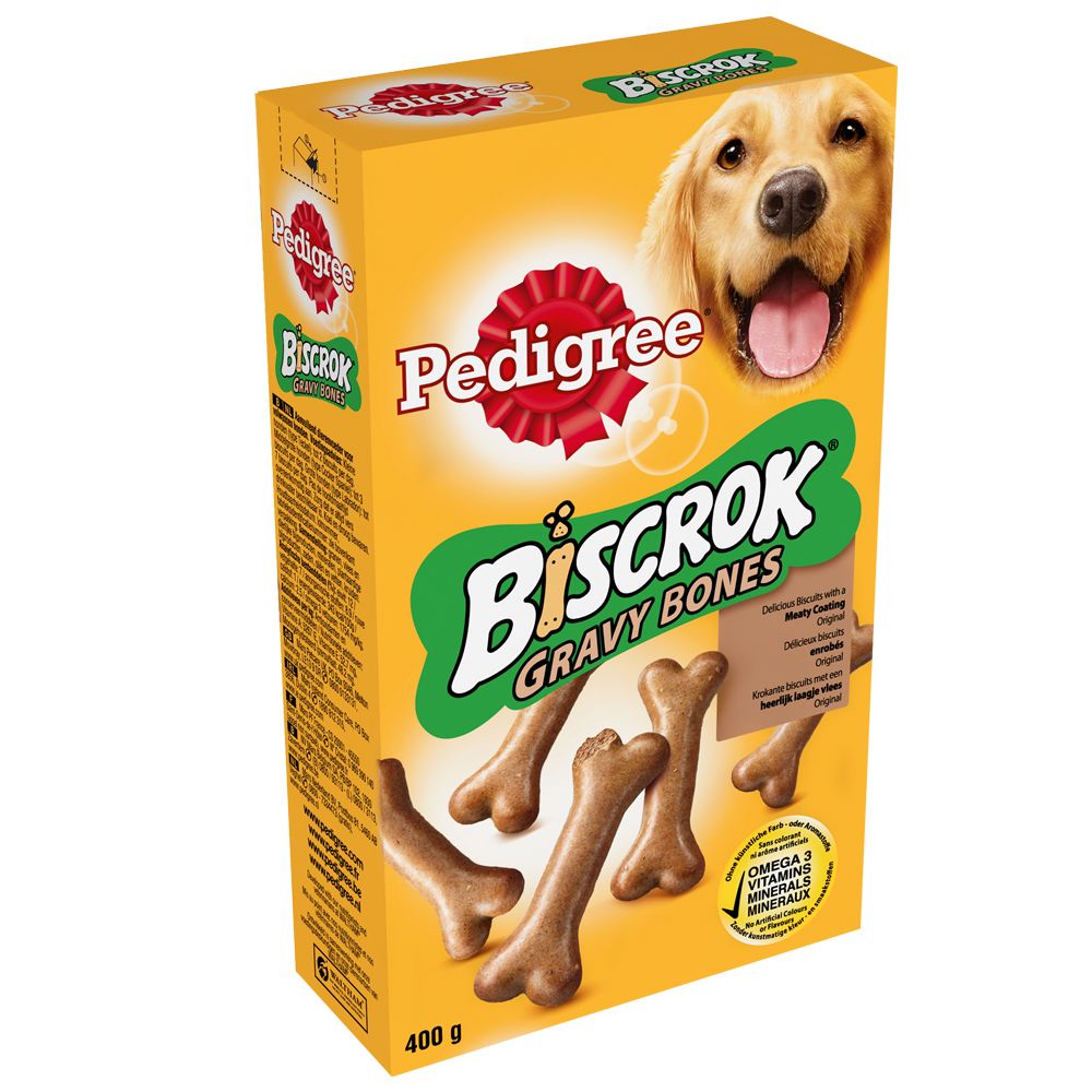 Pedigree Biscrok Gravy Bones - Original (12 x 400g)