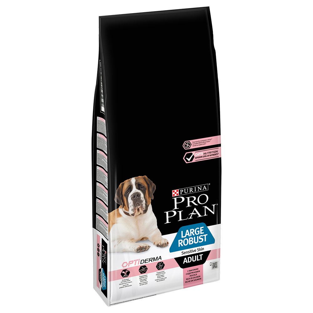 Pro Plan Adult Large Robust Sensitive Skin OptiDerma - Salmon - 14kg