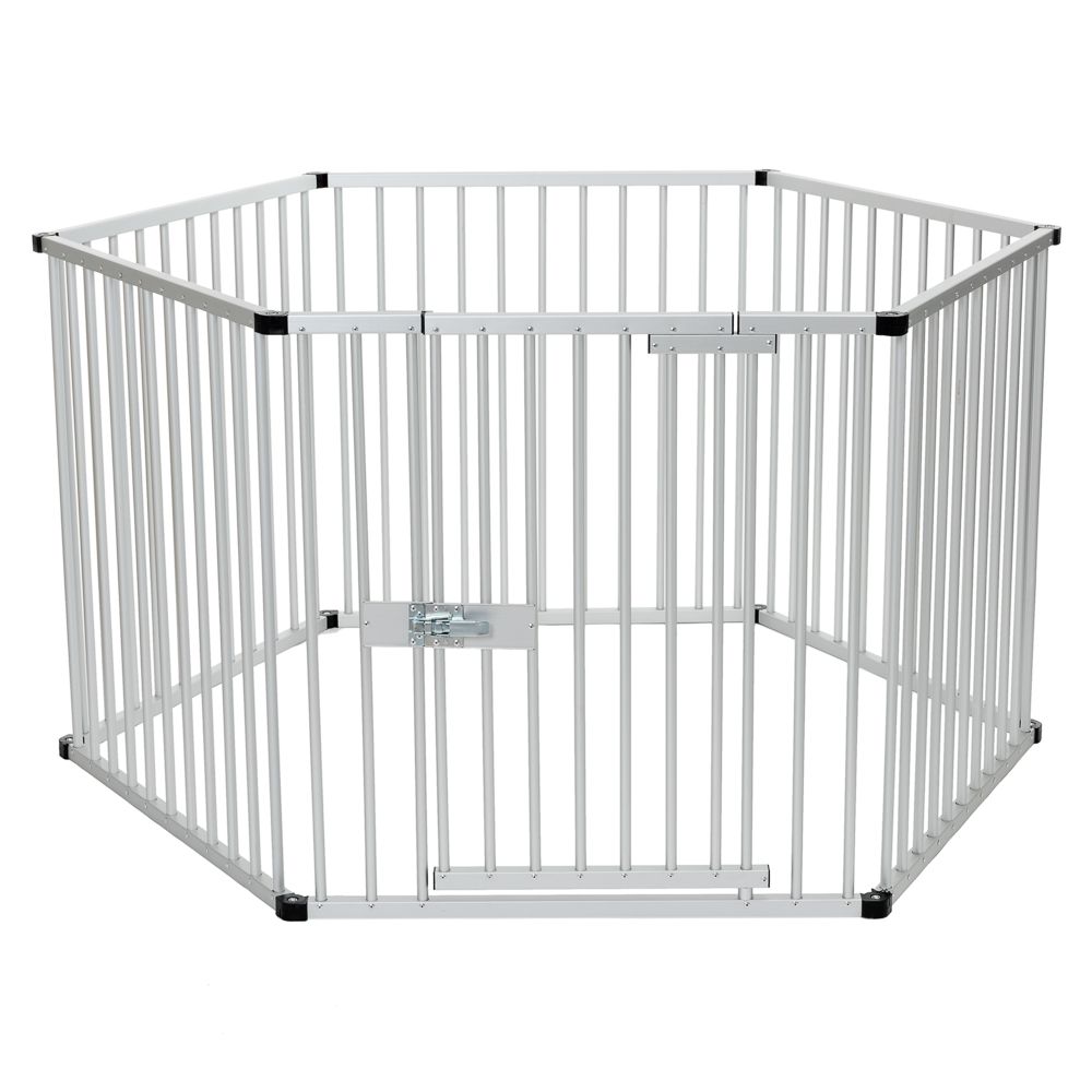 Aluminium Puppy Playpen - 6 Fencing Units 80 x 80cm (W x H)