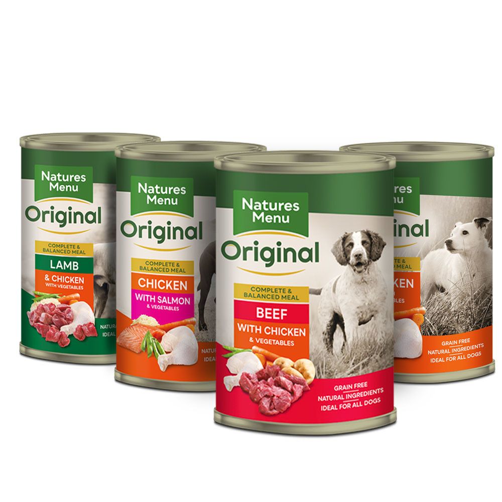 Natures Menu Original Can Multipack Wet Dog Food - 24 x 400g