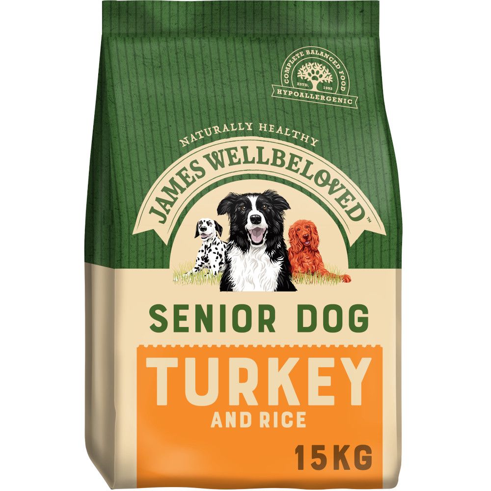 James Wellbeloved Senior - Turkey & Rice - 15kg