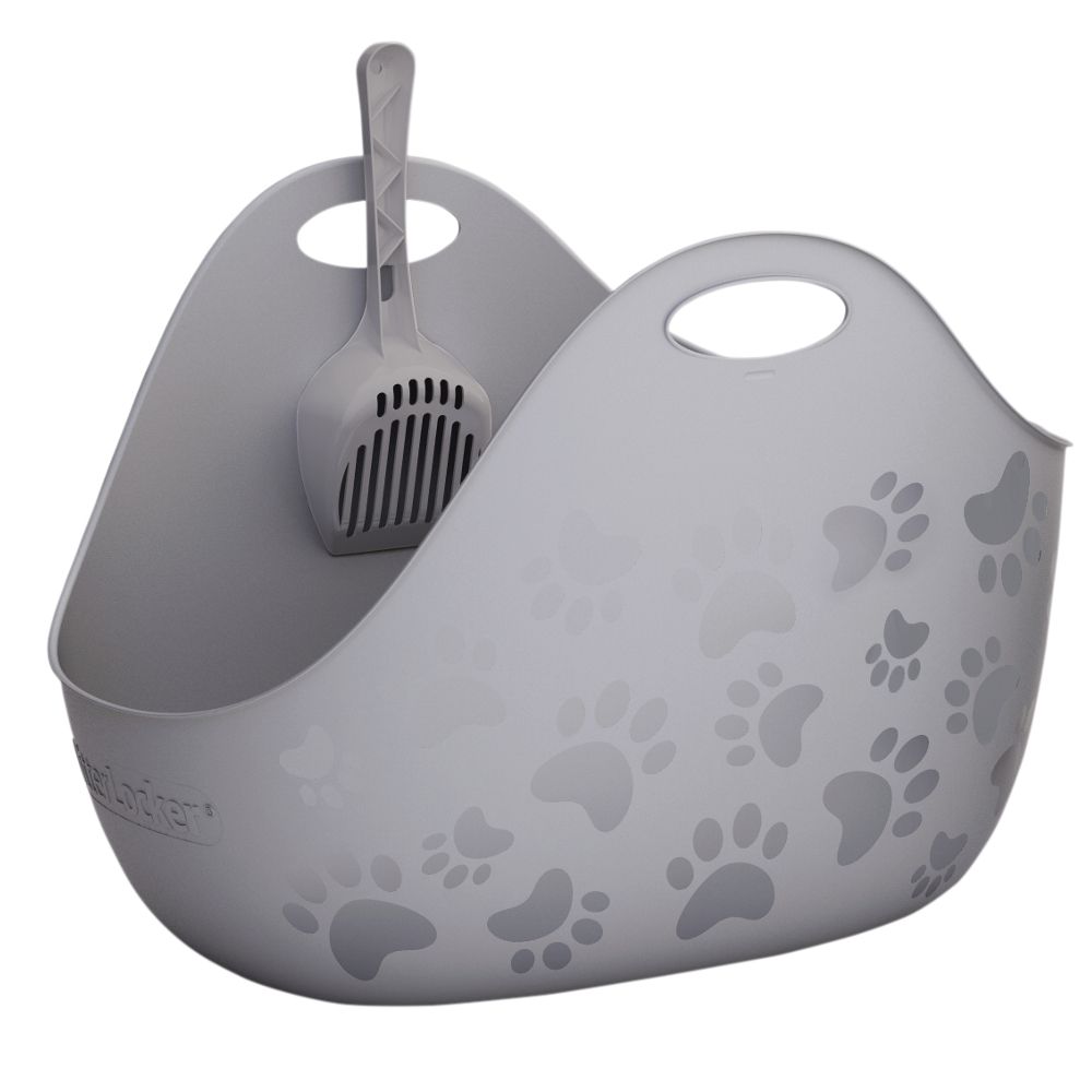 LitterLocker® Litter Box - Grey