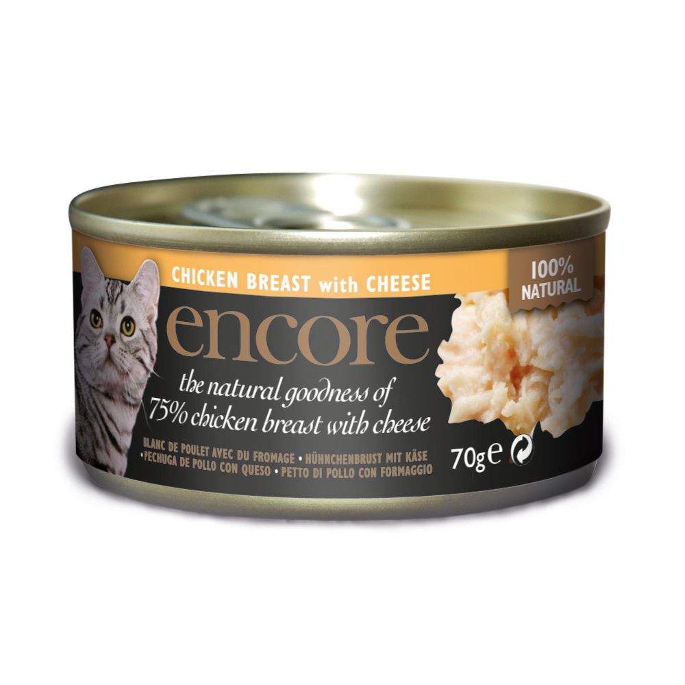 Encore Cat Tin Saver Pack 48 x 70g - Chicken Selection Multipack