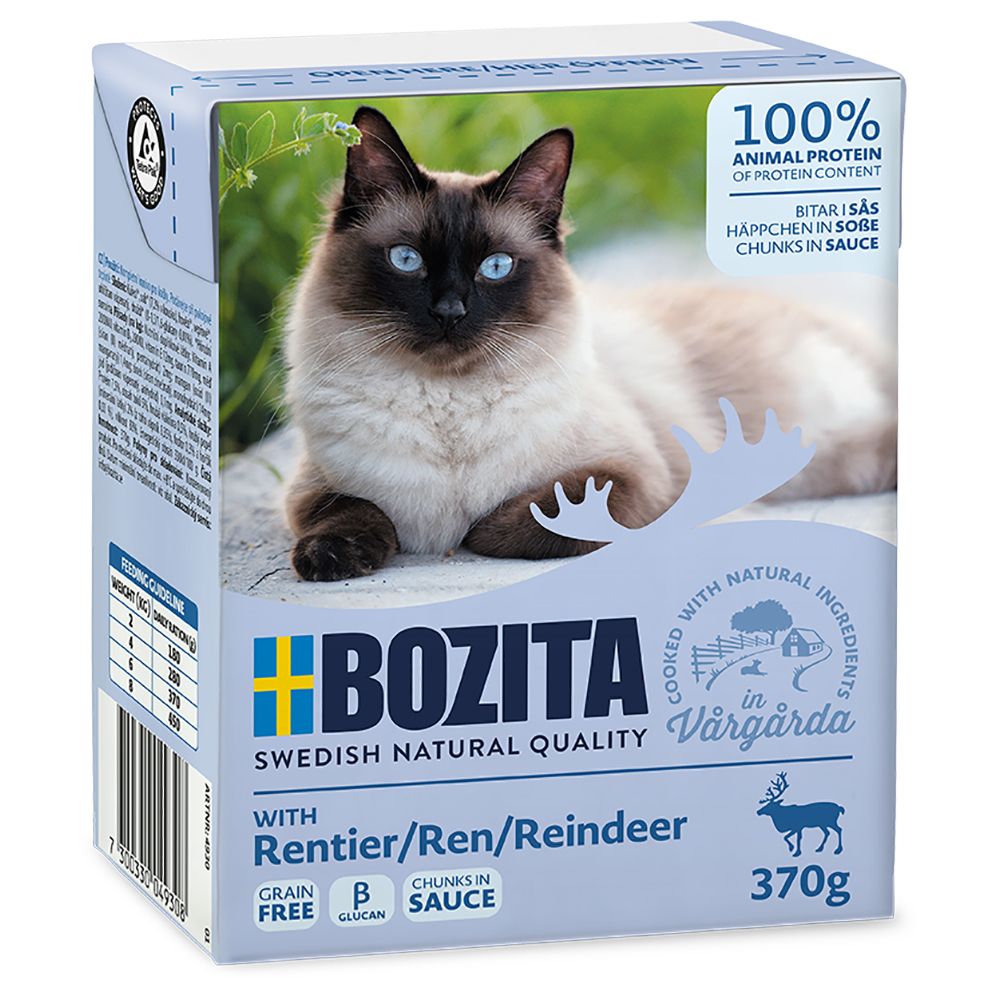 Bozita Chunks in Sauce 6 x 370g - Rabbit