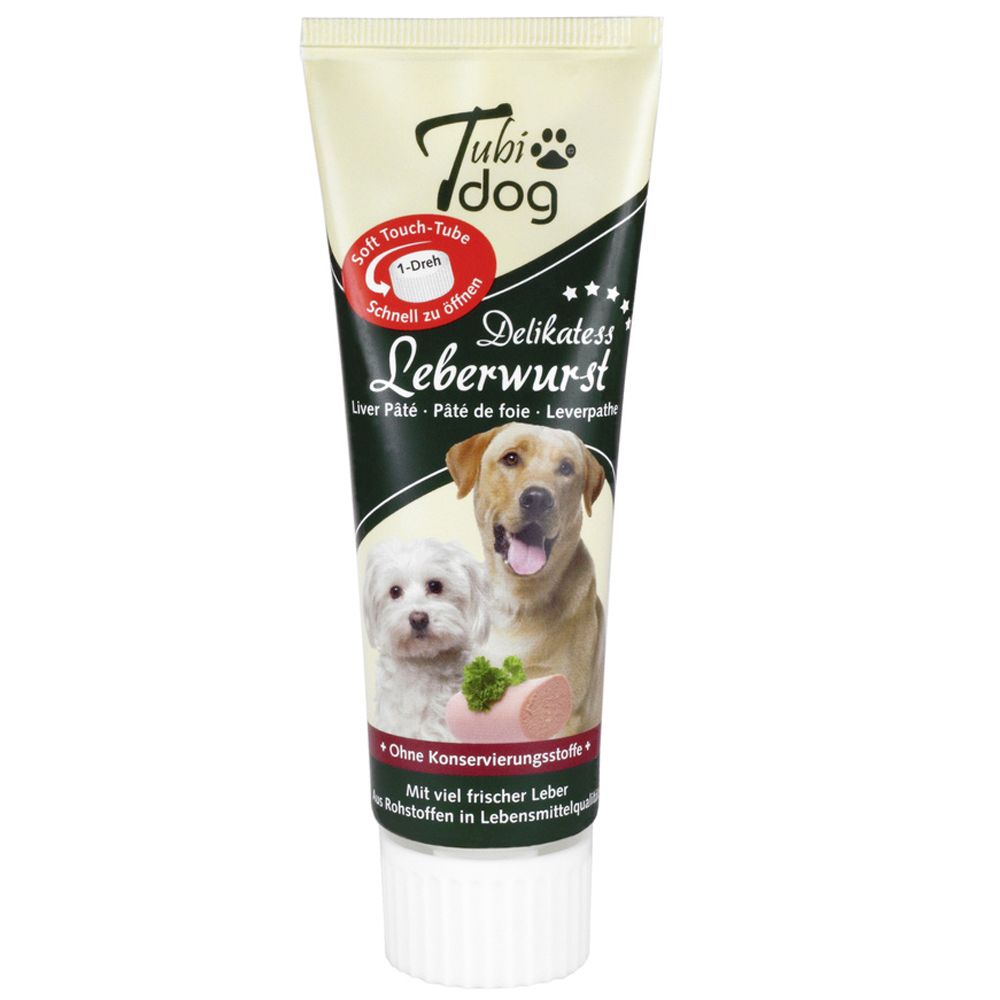 Tubidog Liver Pâté - Saver Pack: 3 x 75g