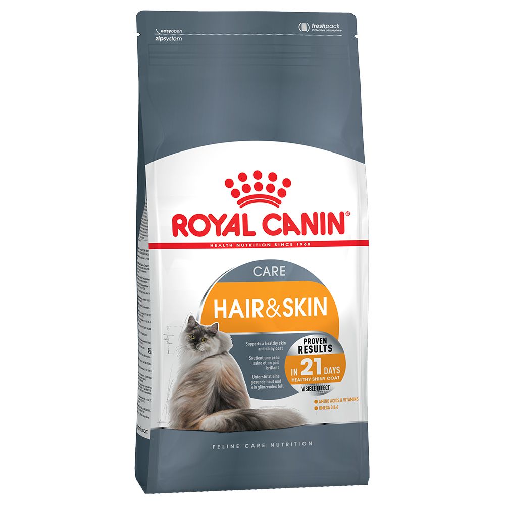 Royal Canin Hair & Skin Care - Complementary: Royal Canin Wet Intense Beauty in Jelly (12 x 85g)