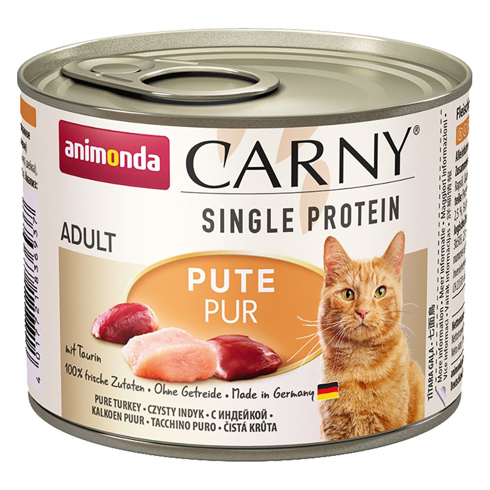Animonda Carny Single Protein Adult 6 x 200g - Pure Chicken