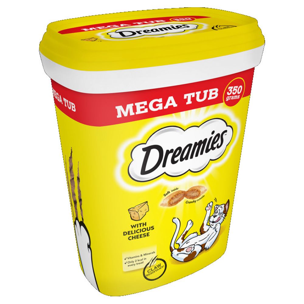 Dreamies Mega Tub - Chicken (350g)