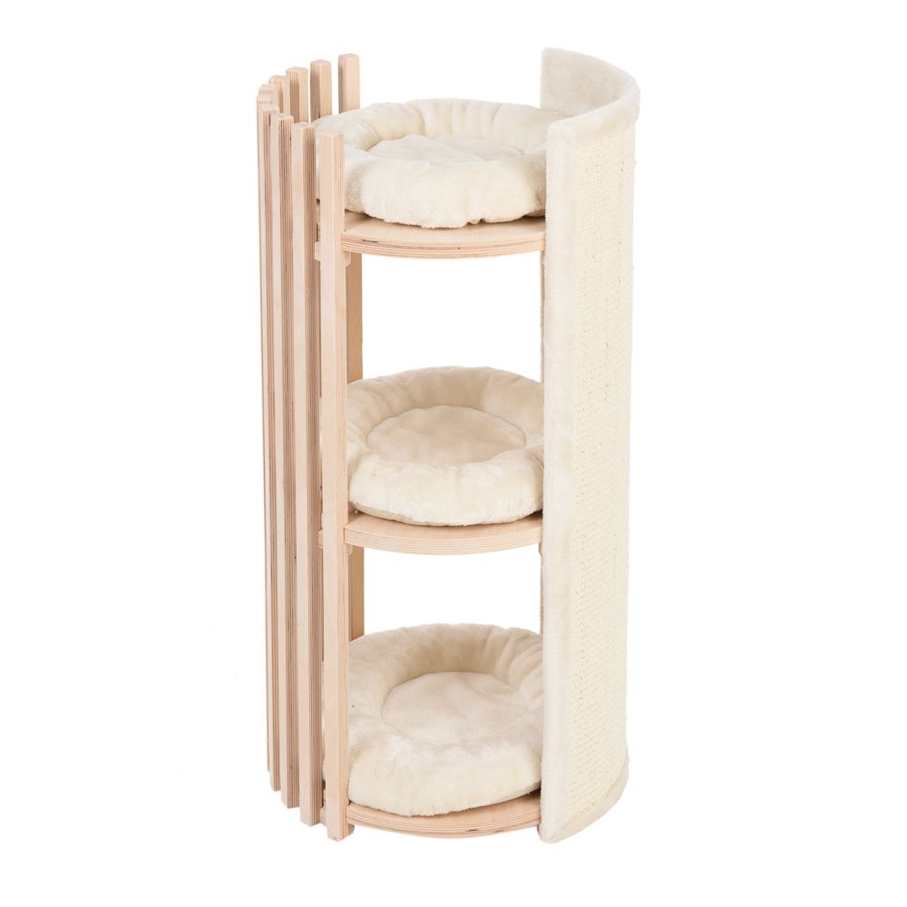 Natural Paradise Scratching Barrel - Lily - Cream